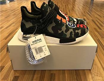 Bape X Pharrell Williams X Adidas NMD Human Race 