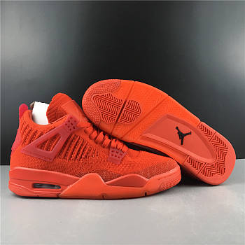 Jordan 4 Retro Flyknit Red 