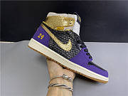 Air Jordan 1 Retro High OG Purple Gold - 2