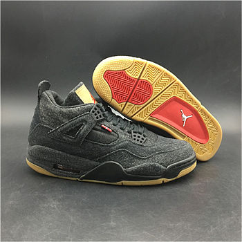 Jordan 4 Retro Levi's Black (Levi's Tag) 