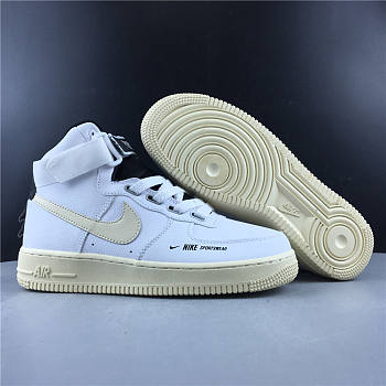 Nike Air Force 1 High Utility White Light Cream 