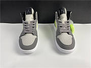 Air Jordan 1 Mid Gunsmoke Volt 554724-072 - 5