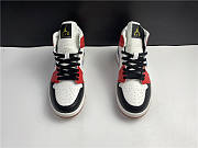 Air Jordan 1 Mid Sail Red Black Blue DC1426-100 - 5
