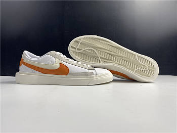  Sacai x Nike Blazer Low White Orange  