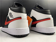 Air Jordan 1 Mid GS Chicago Bulls 554725 075 - 2
