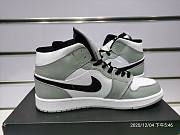 Air Jordan 1 Mid Light Smoke Grey 554724-092 - 2