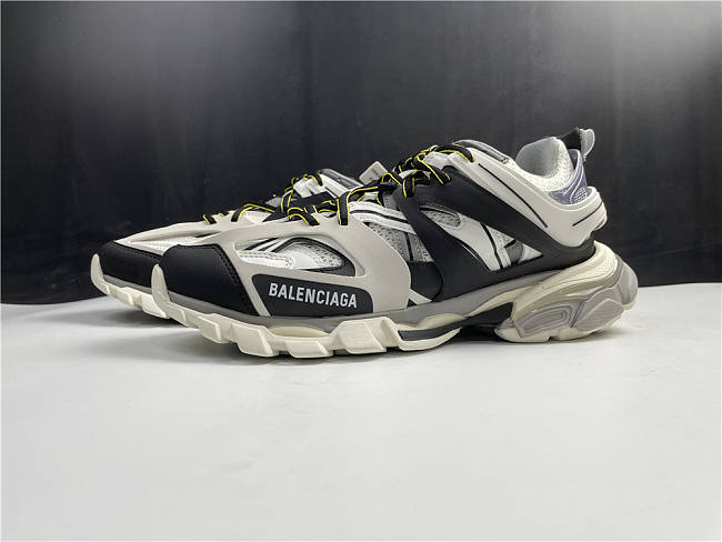 balenciaga track black grey