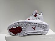 Air Jordan 4 Metallic Pack White Red CT8527-112  - 4