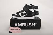 Nike Dunk High Ambush Black White CU7544-001 - 6