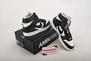 Nike Dunk High Ambush Black White CU7544-001 - 5