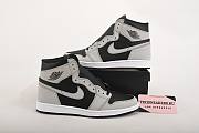Air Jordan 1 Retro High Black White Light Smoke Grey 555088-035 - 3