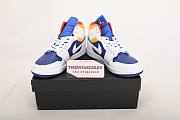 Air Jordan 1 Mid Royal Blue Laser Orange 554724-131 - 2