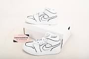 Air Jordan 1 Mid Iridescent Reflective White CK6587-100 - 6
