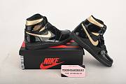 Air Jordan 1 Retro High Black Metallic Gold 555088-032 - 3