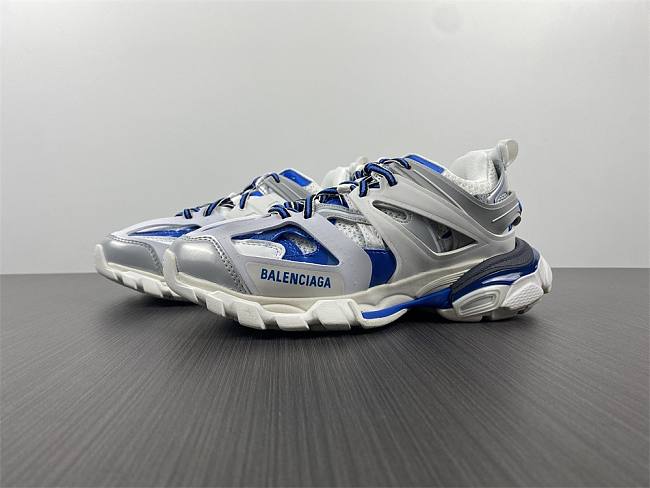 balenciaga track grey blue