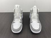 Air Jordan 1 Mid Wolf Grey Aluminum BQ6472-105  - 5