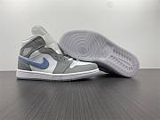 Air Jordan 1 Mid Wolf Grey Aluminum BQ6472-105  - 2
