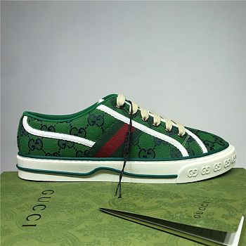 Gucci Tennis 1977 GG Low Green