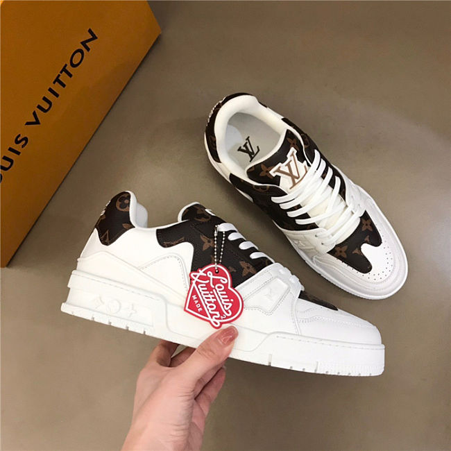 lv trainer sneaker monogram