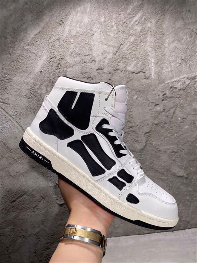 amiri skeleton sneakers