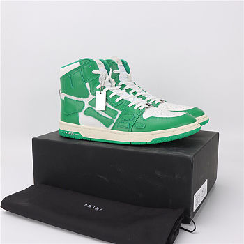 Amiri Skeleton High Top Sneaker Green