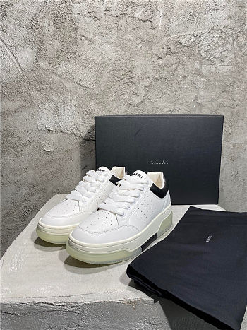 Amiri Stadium Low White Black