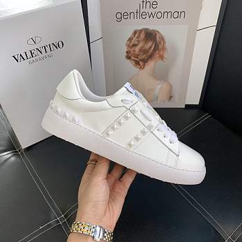 Valentino Untitled Open Sneaker White