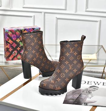 Louis Vuitton Silhouette ankle boots Monogram