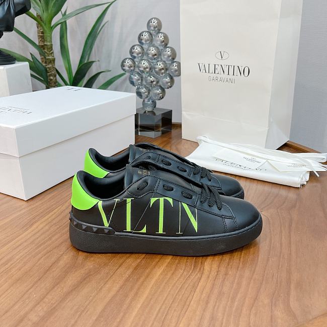 black and green valentino's