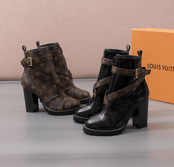 LOUIS VUITTION ANKLE BOOT_Cross Patterns