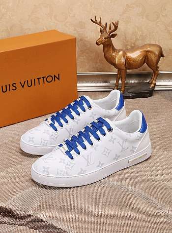 Louis Vuitton Luxembourg Sneaker Blue Shoeslace