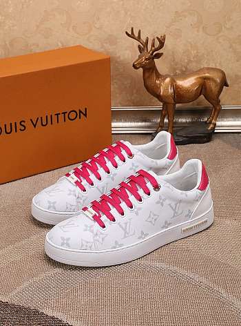 Louis Vuitton Luxembourg Sneaker Pink Shoeslace