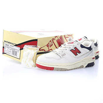 New Balance 550 Aime Leon Dore White Navy Red - BB550A3