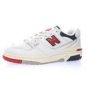 new balance 550 aime leon dore white navy red