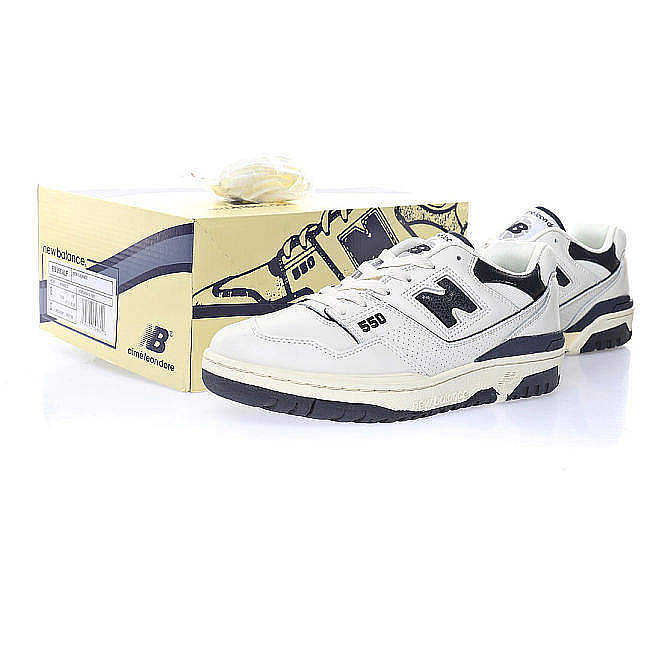 new balance 550 aime leon dore white navy