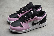 AIR JORDAN 1 LOW GS LIGHT ARCTIC PINKWHITEBLACK 554723-601 - 6
