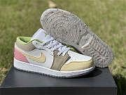 Air Jordan 1 Low Pastel Grind Vivid Green (GS) DJ0341-100 - 6