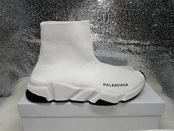 Balenciaga Speed Stretch-knit Mid Sneakers