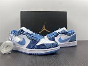 Air Jordan 1 Low Washed Denim GS DM8947-100 - 5