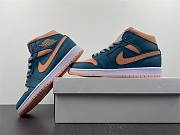 Air Jordan 1 Mid Dark Teal Green BQ6472-308 - 5