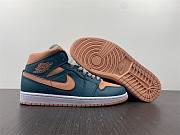 Air Jordan 1 Mid Dark Teal Green BQ6472-308 - 3