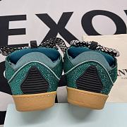 Lanvin Leather Curb Green - 4