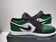 Air Jordan 1 Low Green Toe - 553558-371 - 4