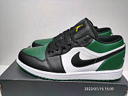 Air Jordan 1 Low Green Toe - 553558-371 - 2