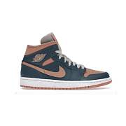 Air Jordan 1 Mid Dark Teal Green BQ6472-308 - 1