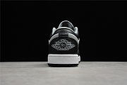 Air Jordan 1 Low Black White Grey - 553558-040 - 2