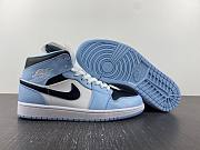 Air Jordan 1 Mid Ice Blue 555112-401 - 5