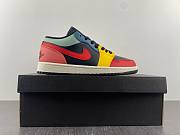 Air Jordan 1 Low SE Black Multi-Color (W) DN3739-060 - 2