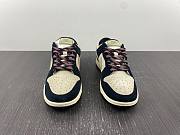 Nike Nike Dunk Low Pink Suede Black Rice White Gray  DV3054-001 - 6