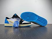 Air Jordan 1 Low Blue White Black And Gold CZ0790-104 - 5